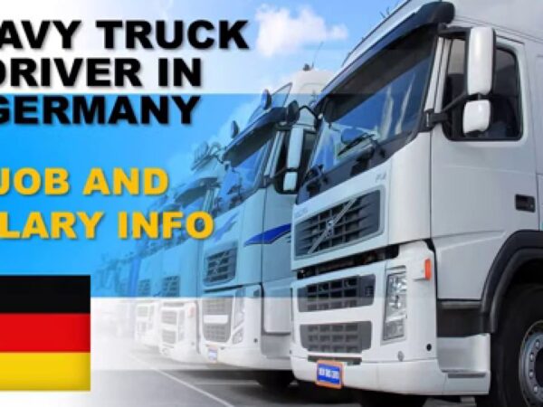 Germany Truck Driver Jobs for Foreigners With €7,000+ Pay & Visa Support