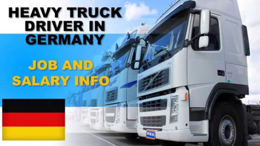 Germany Truck Driver Jobs for Foreigners With €7,000+ Pay & Visa Support